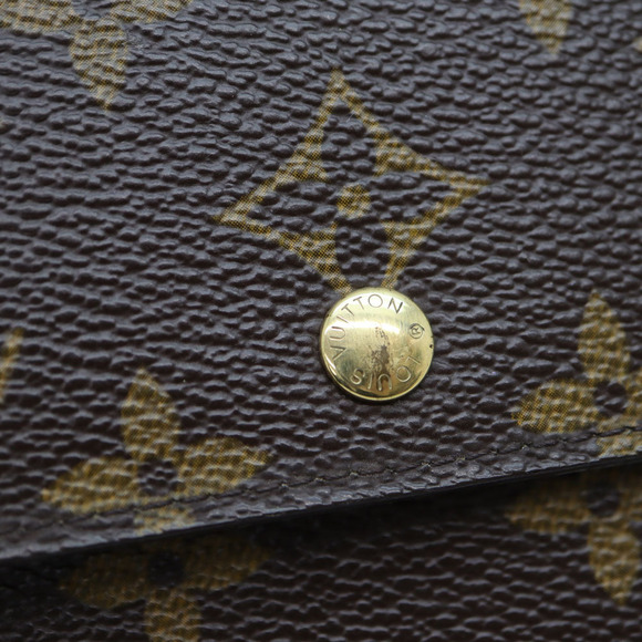 Louis Vuitton Porte Tresor Etui Papier Wallet Monogram Brown - Picture 7 of 8